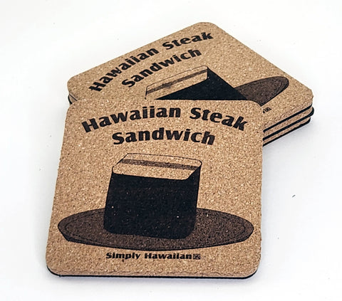 Drink Coasters - Cork w/non slip bottom