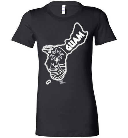 Guam Islands Women's Slim Fit Tee