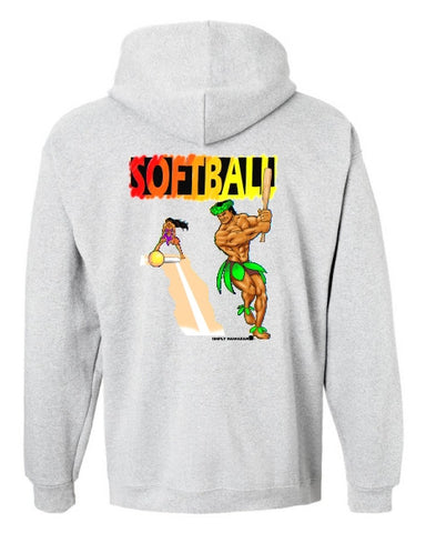 SOFTBALL island style Hoody
