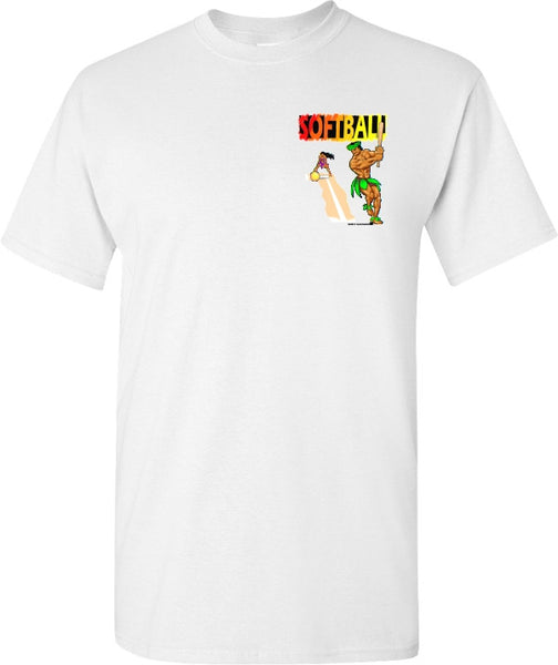SOFTBALL island style T Shirt