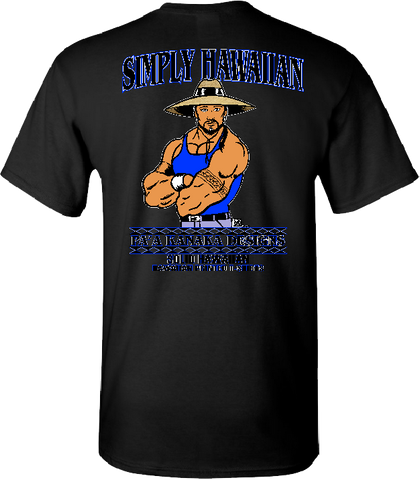 PA'A KANAKA DESIGNS Blue - PA'A MAN - SIMPLY HAWAIIAN