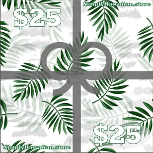 Give an Aloha Simply Hawaiian Gift card