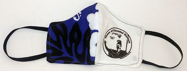 Simply Hawaiian Face Mask - Blue White