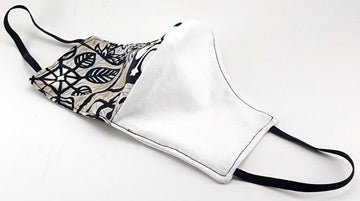 Hawaiian Face Mask - Petro Brown Navy