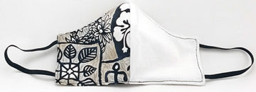 Hawaiian Face Mask - Petro Brown Navy
