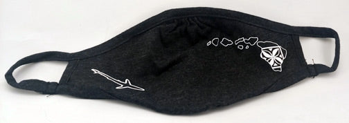 Face Mask - 2 Pack Heather Grey Super Soft Face Mask