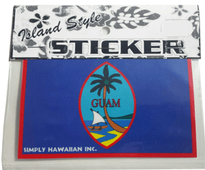 Guam Flag Sticker