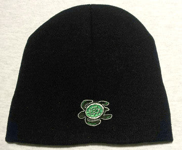 Honu Beanie 8 inch Black