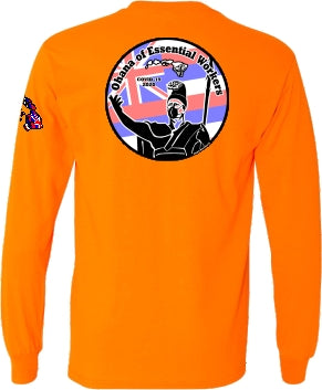 Ohana of Essential Workers safety Long Sleeve t shirt - Hawaiian