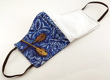 Simply Hawaiian Face Mask - Paddle Blue