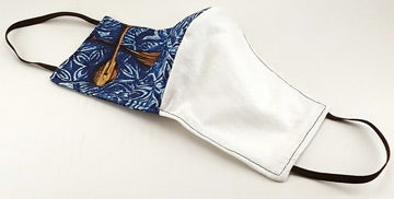 Simply Hawaiian Face Mask - Paddle Blue