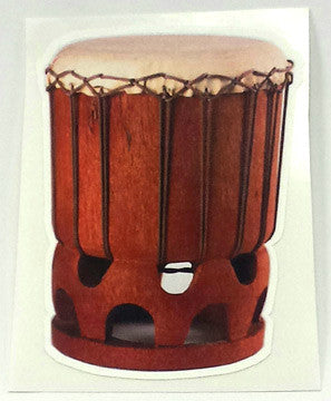 Pahu Drum Sticker