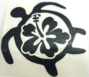 Petro Honu Hibiscus black Sticker