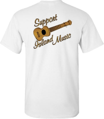 Support Island Music T Shirt