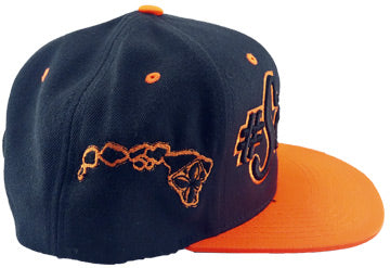 #SimplyHi Safety Orange Snap Back Flat Bill! NEW! FREE SHIPPING on this Hat!