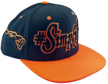 #SimplyHi Safety Orange Snap Back Flat Bill! NEW! FREE SHIPPING on this Hat!