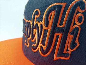 #SimplyHi Safety Orange Snap Back Flat Bill! NEW! FREE SHIPPING on this Hat!