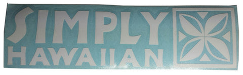 FREE Simply Hawaiian Sticker!