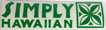 FREE Simply Hawaiian Sticker!