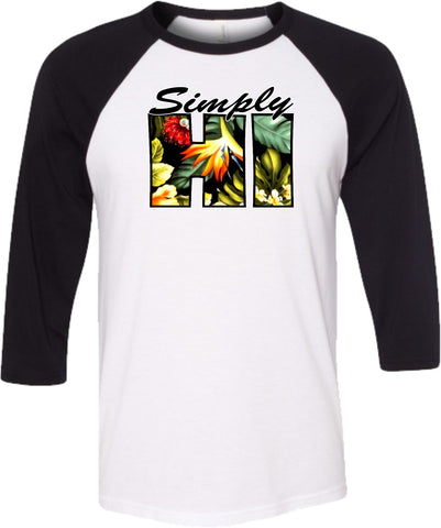 Simply HI Alani Baseball Raglan T