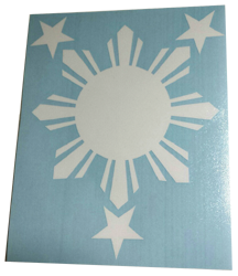 FREE Filipino Sun & Stars Sticker!