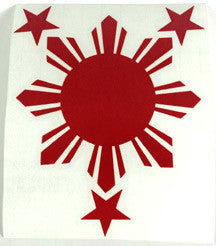 FREE Filipino Sun & Stars Sticker!