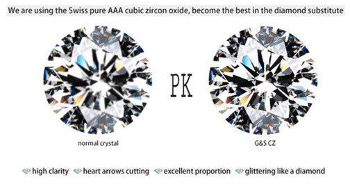 Cubic Zirconia Flower Stud Earrings - FREE SHIPPING!