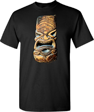 Tiki Action T shirt - Simply Hawaiian