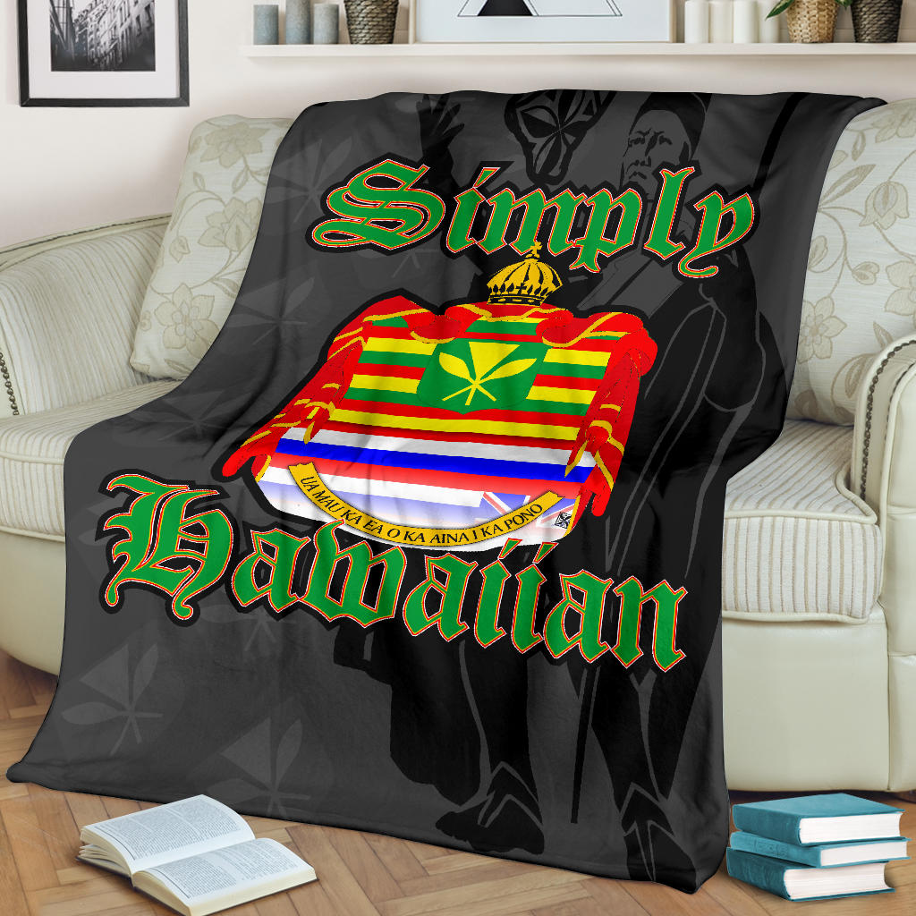 Simply Hawaiian Kamehameha Seal - Super Soft Blanket