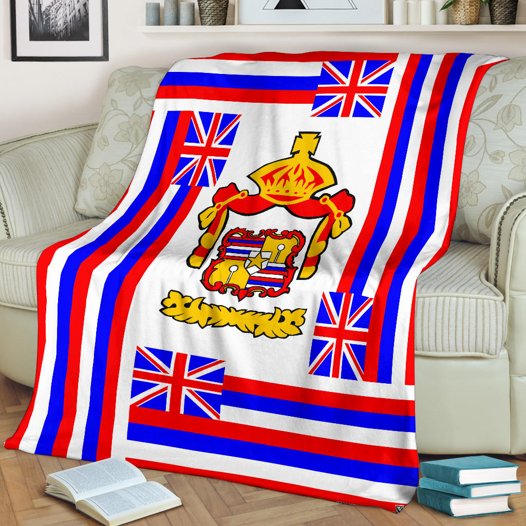 Hawaiian Flag Royal - Super Soft Blanket