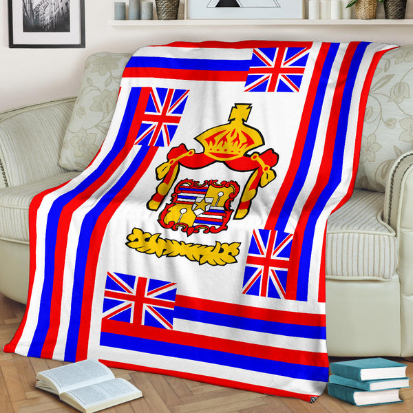 Hawaiian Flag Royal - Super Soft Blanket