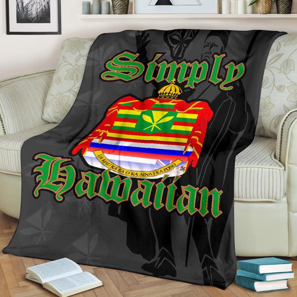 Simply Hawaiian Kamehameha Seal - Super Soft Blanket