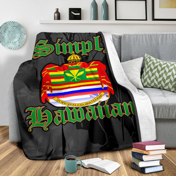 Simply Hawaiian Kamehameha Seal - Super Soft Blanket