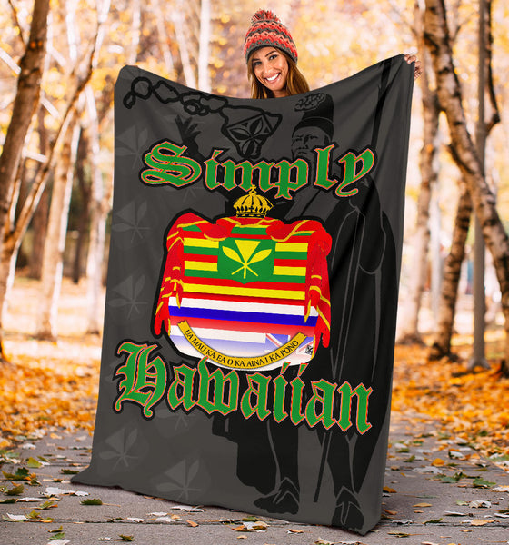 Simply Hawaiian Kamehameha Seal - Super Soft Blanket