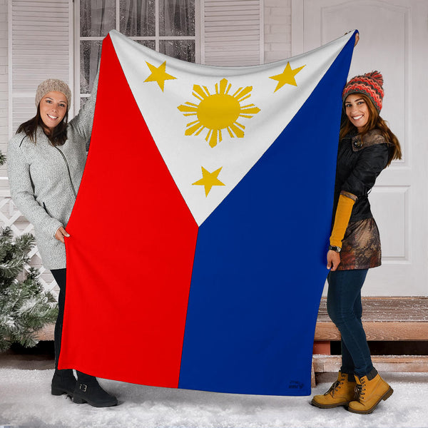 Filipino Flag - Super Soft Blanket