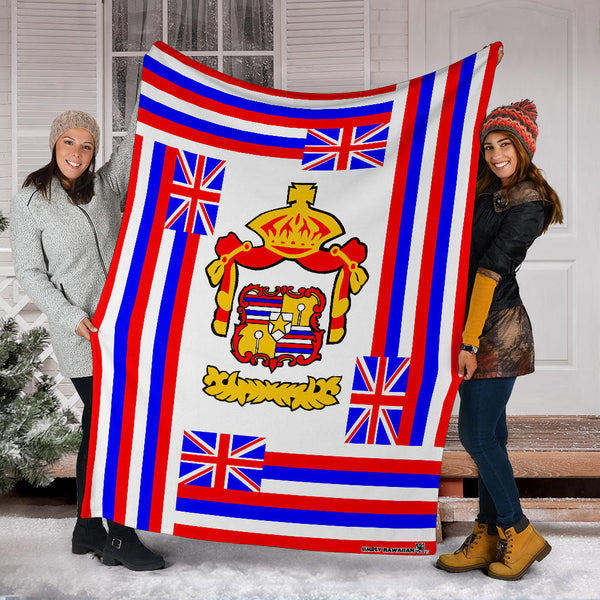 Hawaiian Flag Royal - Super Soft Blanket