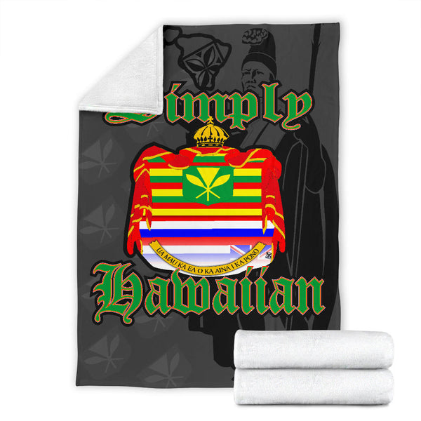 Simply Hawaiian Kamehameha Seal - Super Soft Blanket