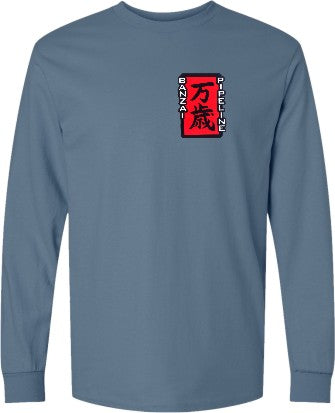 Banzai Pipeline North Shore Long Sleeve T