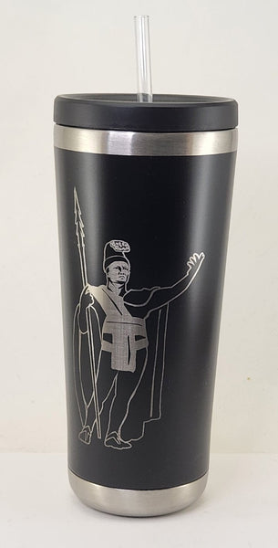 Simply Hawaiian King Kamehameha Tumbler - Black