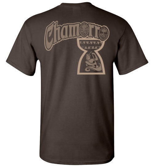 Chamorro Latte brown T shirt