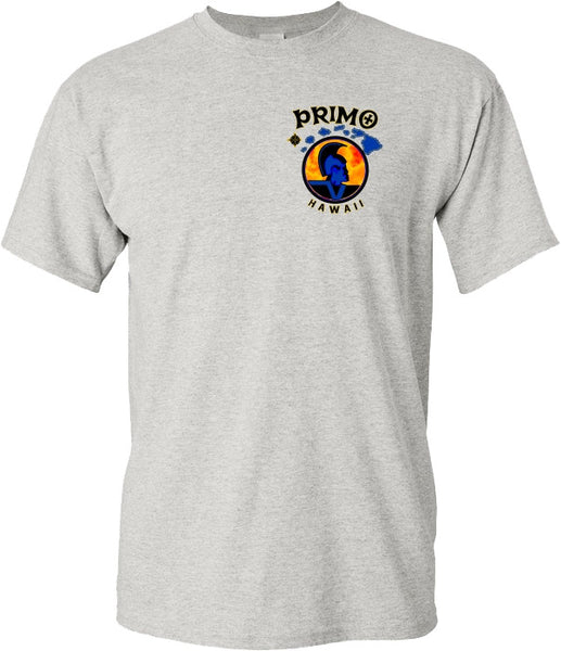 Primo Ash Grey T shirt front