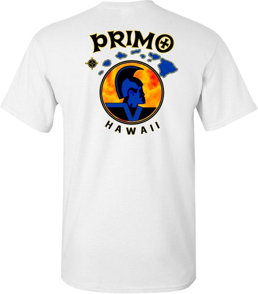 Primo White T shirt back