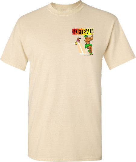 SOFTBALL island style T Shirt