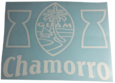 Chamorro Latte Seal Sticker!