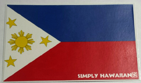 Filipino Flag Sticker