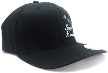 Grey Islands Black FlexFit hat