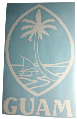 Guam & Seal Sticker!