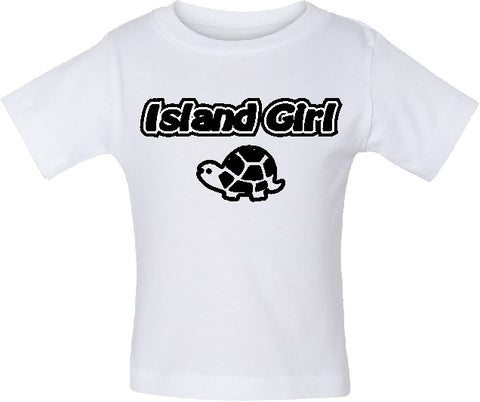 Island Girl Cute Honu - Keiki (Baby) T shirt