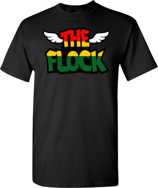 DJ JayByrd - Rasta The Flock T shirt