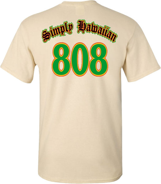 Simply Hawaiian 808 Ras J T Shirt